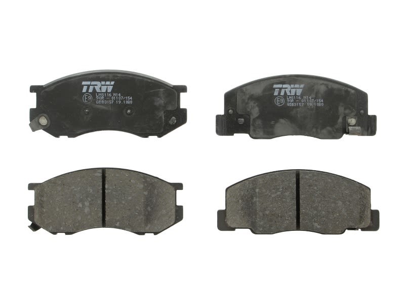 Plaquettes de frein à disque TRW GDB3157 à endurance thermique pour Previa I 1990-