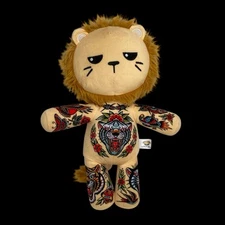 Tattoo Zoo Lion Samuele The Alpha Lion Plush Stuffed Animal 15" Big Cat Tiger