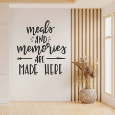 Adesivo murale cucina citazione classica vinile decalcomania cucina arte decorazione casa regalo