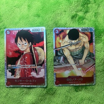Luffy Zoro SR ST01 012 013 Starter Deck Straw Hat Crew