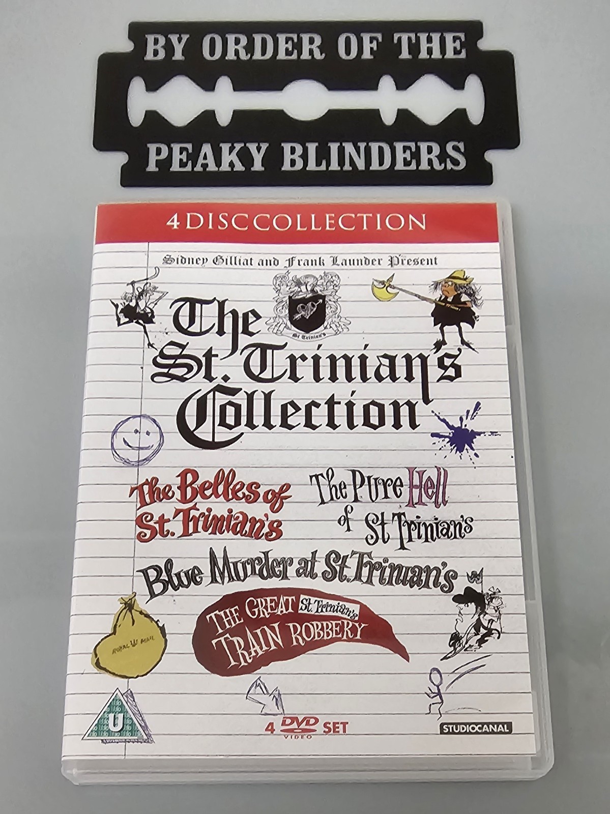 THE ST. TRINIAN'S COLLECTION DVD 4 DISC COLLECTION