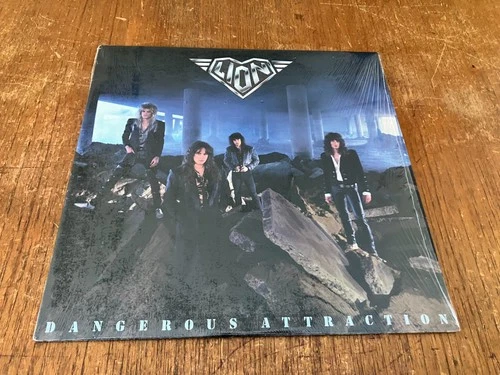 LION Dangerous Attraction LP Vinyl 1987 w/Shrink US 1st Press RARE Whitesnake