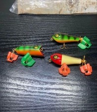 WoodBros Vintage Unused Fishing Lure, Old Bait for Bass Tackle Collection