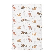 Crib Sheets for Boys Girl Cute Monkey Breathable Mini Crib Mattress Sheets Fi...