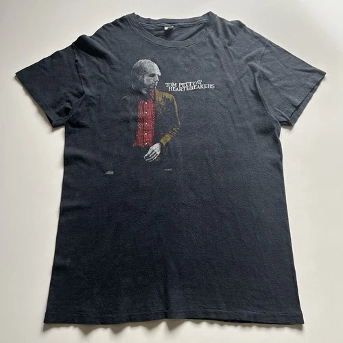 Tom Petty And The Heartbreakers Hard Promises T 1980s vintage concert t-shirt, vintage, size XL, single stitch, B+ condition