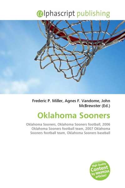 Frederic P. Miller (U. A.) | Oklahoma Sooners | Taschenbuch | Englisch (2026)-image