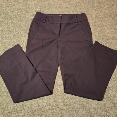 Loft Black Marrisa Straight Office Pants Women's, Size 2