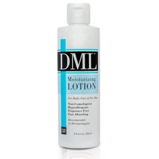 Dml Moisturizing Lotion, Fragrance Free - 8 Oz 