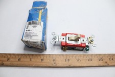 Leviton Extra Heavy Duty Grade Toggle Locking 3-Way AC Quiet Switch 20A 120/277V