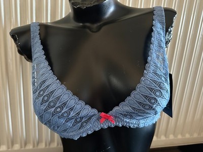 Heidi Klum Bügel BH blau Gr. 75 B - neu mit Etikett