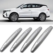 4 Pcs Car Door Edge Guards Side Door Protector Suitable for Various Car Grey