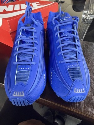 shox r4 blue chan　本日中 Nike Shox R4 Blue Woman Group Sneaker Blue Metallic Silver HJ7303