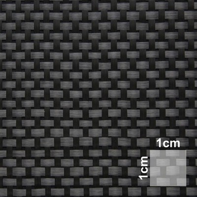 Carbongewebe Leinwand 160 g/m² Breite: 120cm HP-P160/120C Cfk-Matte plain Carbon