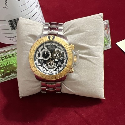 INVICTA SWISS MADE SUBAQUA NOMA II SKELETON QUARTZ CHRONOGRAPH