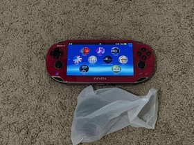 Sony PlayStation PS Vita OLED PCH-1000/1100 Red, WIFI, US Seller - SHIP IN 1-DAY