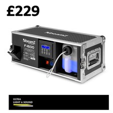 BeamZ F1600 Pro DMX Haze Machine in Flightcase suit zero 88 avolites robe