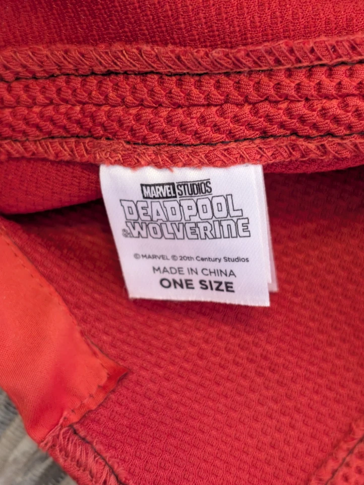 Marvel Deadpool & Wolverine Mask Cosplay Costume Adult One Size Spirit Halloween - Image 3 of 4