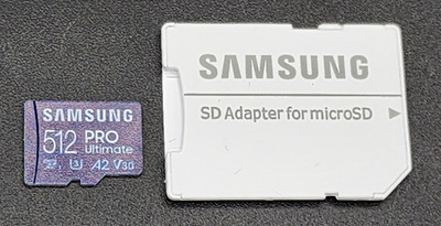 Samsung PRO Ultimate 512GB microSDXC Memory Card and Adapter MB-MY512SA