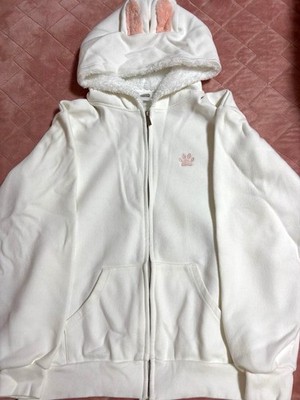 Stray Kids SKZOO Hoodie Leebit Lee Know Official Merch white JDM