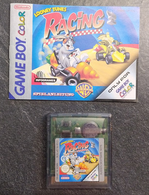 Looney Tunes Racing Nintendo Game Boy Color Modul & Anleitung (GBC, GBA) GameBoy