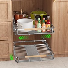 Expandable Pull Out Drawers for Cabinets, Kitchen Cabinet Slide Out Shelves, ...
