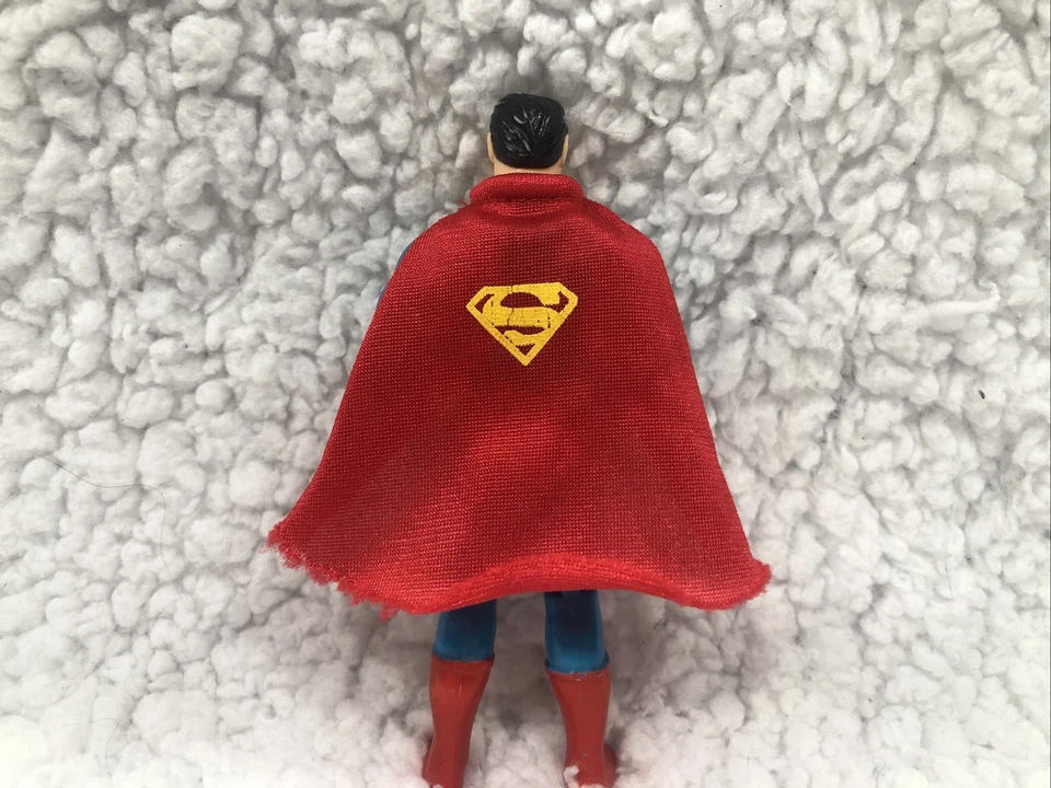 Vintage- DC Comics Superheroes- Superman Figure With Cape & Kryptonite Ring-1989 - Image 3 of 4