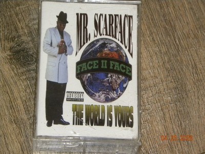 SCARFACE - THE WORLD IS YOURS (1993) CASSETTE TAPE (RAP-A-LOT) MR. SCARFACE