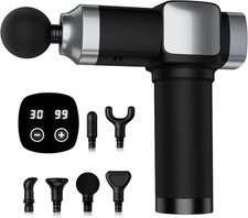 Massage Gun Deep Tissue, Portable Percussion Electric Muscle Massager