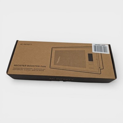 AC Infinity Register Booster Fan Temperature Automation High Airflow