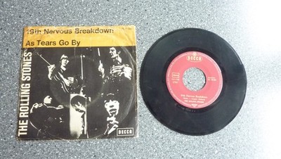 Vinyl 7'' The Rolling Stones '' 19th nervous breakdown ''