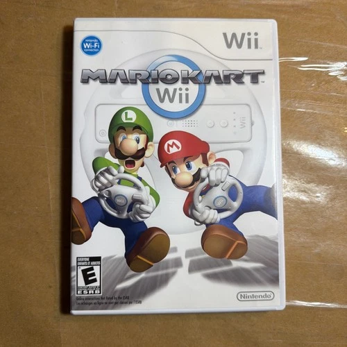 Mario Kart Nintendo Wii 2008 - CIB Complete With Manuals / Case