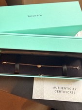 Tiffany and Co Elsa Peretti Bean Bracelet 18ct Rose Gold 18ct Rose Gold