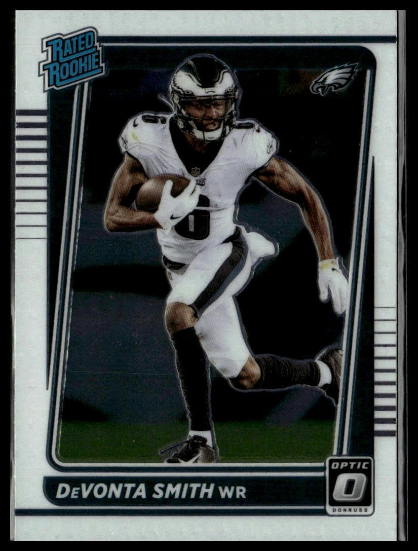 2021 Donruss Optic #205 DeVonta Smith Rated Rookie