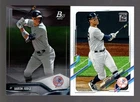 2 CARD LOT OF BOWMAN PLATINUM TOPPS #85 #99 AARON JUDGE NEW YORK YANKEES