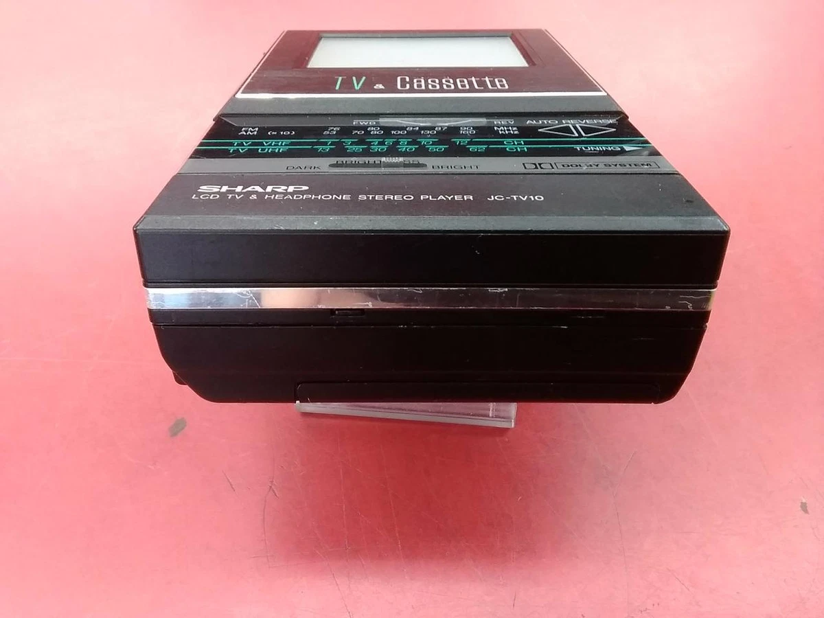SHARP シャープ JC-TV10 動作未確認品 ジャンク動作未確認 電源ケーブルなど付属無し 昭和レトロ