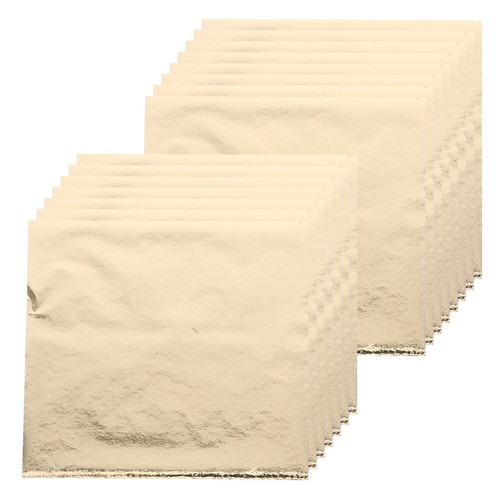 100 Pcs Bastelfolie Folienpapier Zum Basteln Goldfolie Goldflocken