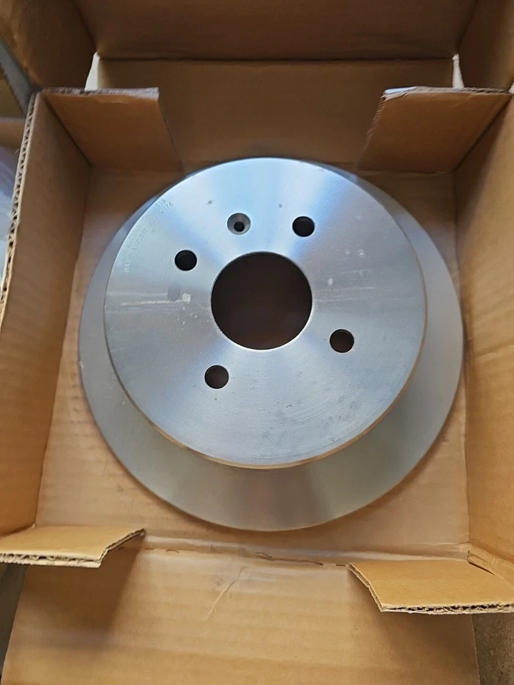 2 rotores de freno de disco traseros para Daewoo Nubira 1999 2000 2001 2002 Wearever YH145327 Foto 2 de 3