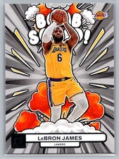 2023-24 Donruss Bomb Squad LeBron James #7 Los Angeles Lakers
