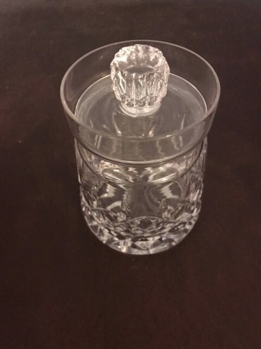 Waterford Lismore Biscuit Barrel / Crystal Continental Collection Storage Jar - Picture 4 of 7
