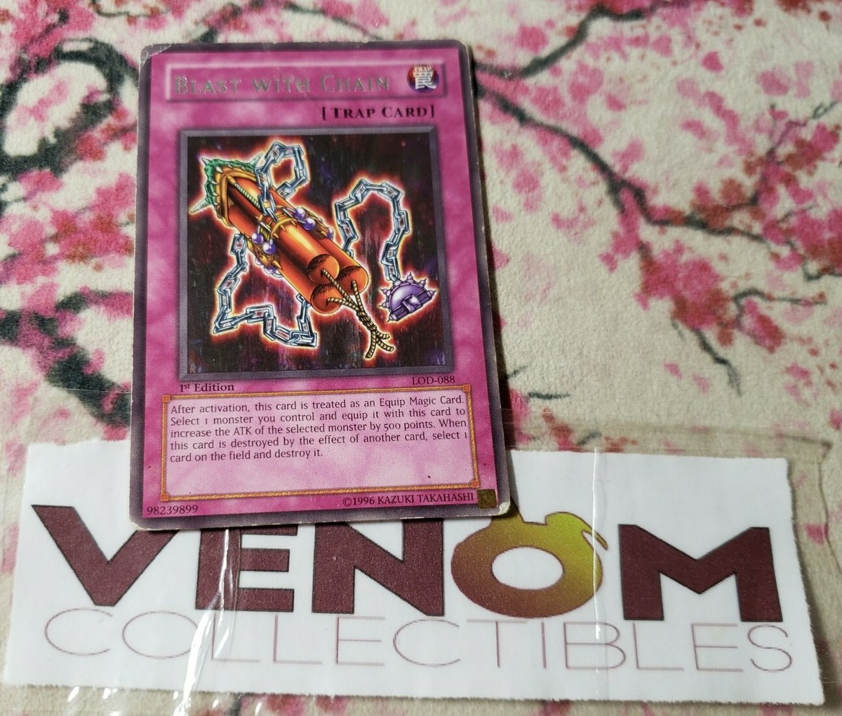 1x (P) - Blast With Chain - LOD-088 - Rare - 1st Edition YuGiOh | eBay