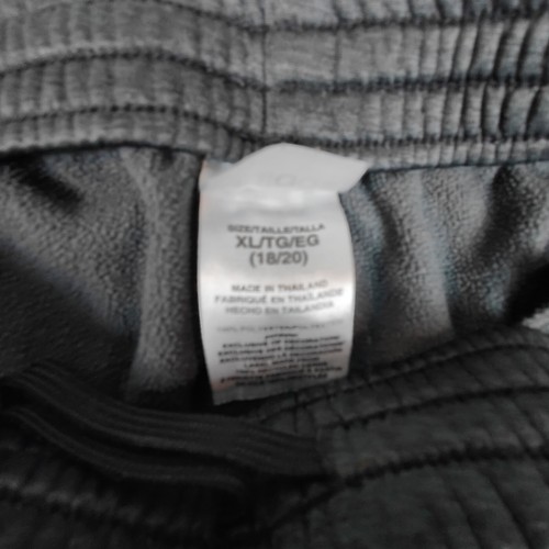 Adidas Track Pants Boys Extra large XL Grey Athletic Joggers Workout Gym Pants - Picture 3 of 16