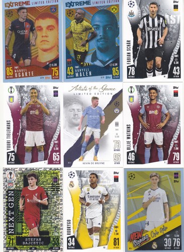 159 x Topps Champions League 2023 Sonder + Limited Sammelkarten - Bild 3 von 24