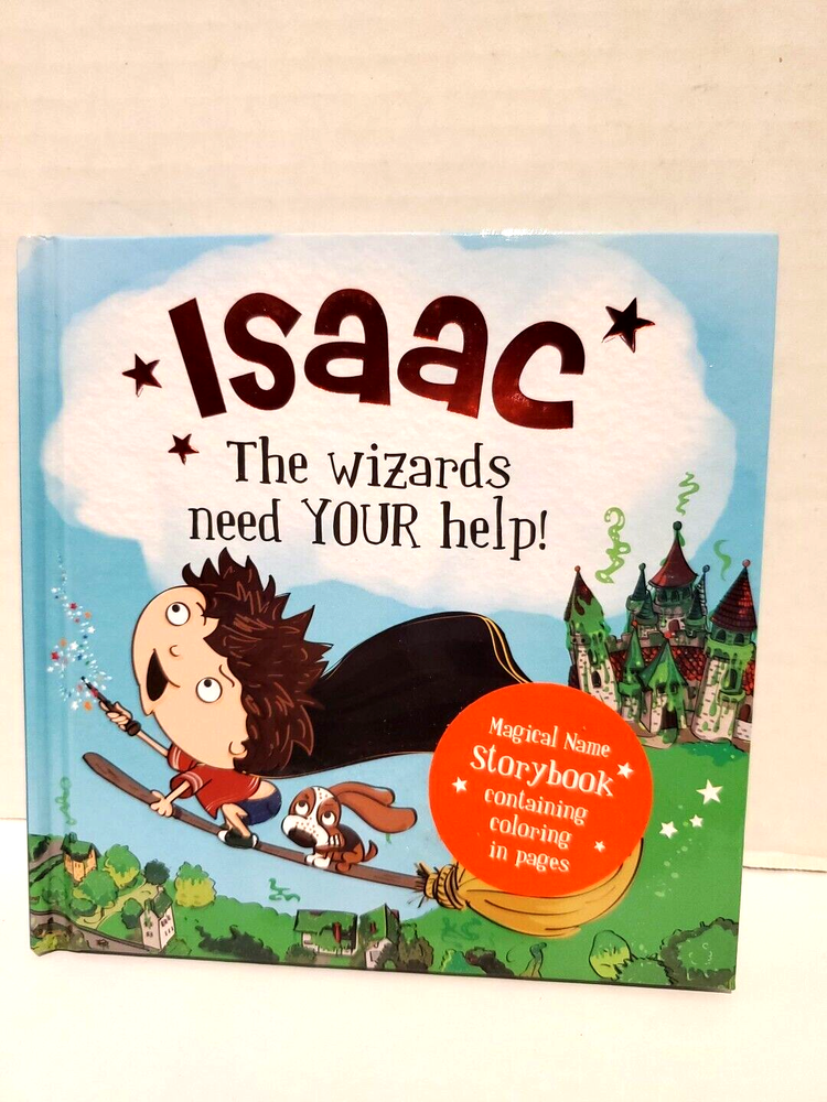 Personalized Name Magical Storybook ISAAC The Wizards Need Your Help