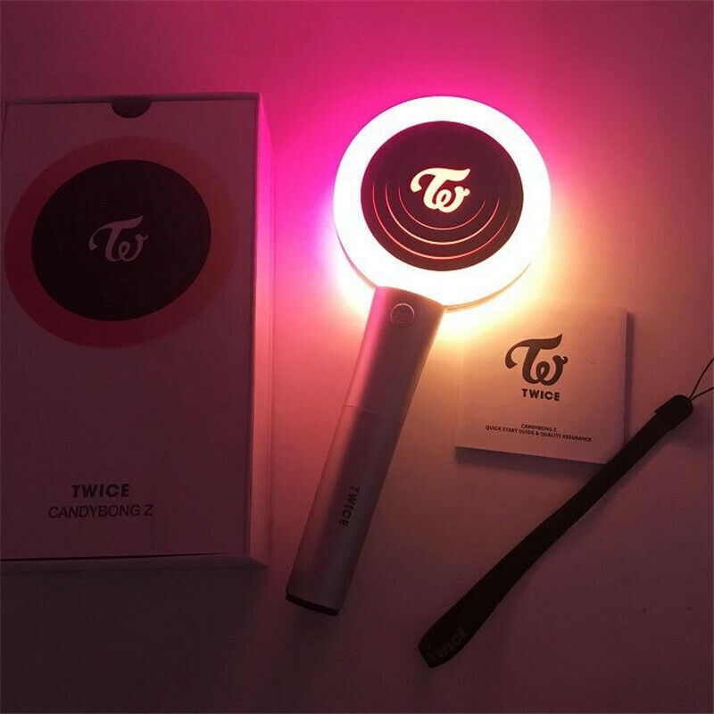 TWICE CANDY BONG Z VER2 Fans Concert Light Stick Wand Hand Lollipop LED Lamp