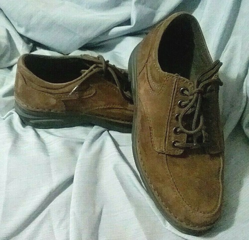 Wonderlite Brown Leather Comfort Casual 