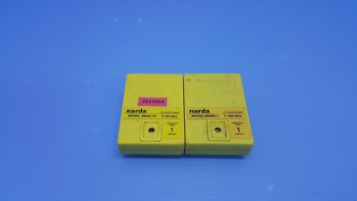 Narda 8840D-1 (1) 8840C-01 (1), Personal Radiation Monitor ( LOT OF 2 )