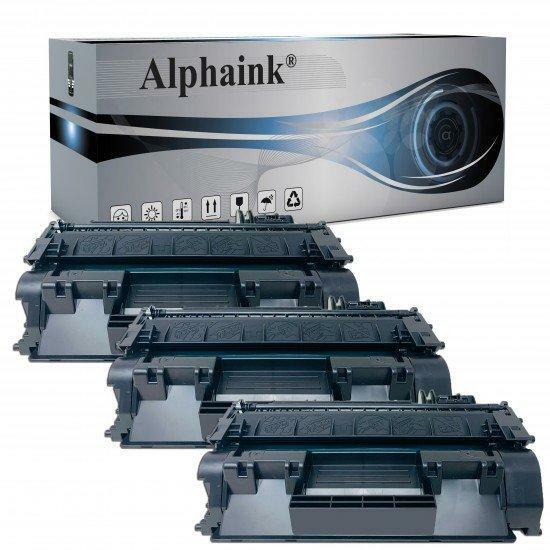 3 TONER CF280A 80A CE505A 05 PER HP LASERJET PRO 400 M401 M425DN P2030 P2035