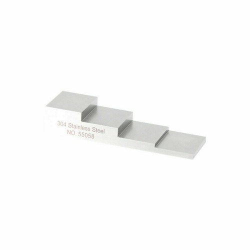 Bloque de prueba de calibración curva de 5 pasos YUSHI 0,1"" 0,2" 0,3" 0,4" 0,5"1018" ACERO - Imagen 9 de 9