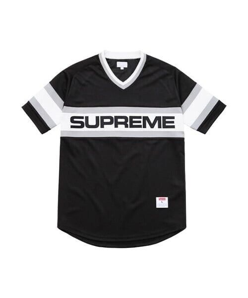 SUPREME FW15 BASEBALL JERSEY BLACK BRAND NEW IN SUPREME SUPREME FW15 BASEBALL JERSEY BLACK BRAND NEW IN SUPREME