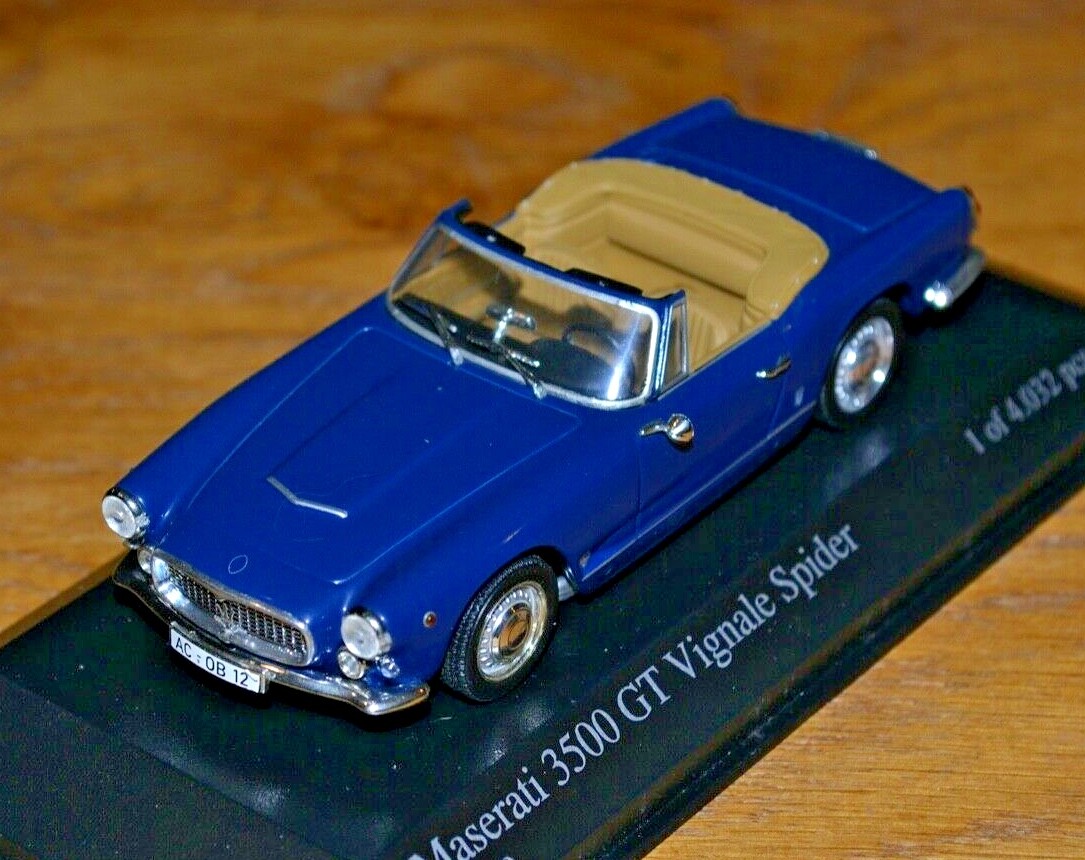 Minichamps 1/43 Maserati 3500 GT Vignale Spider Very G Condition